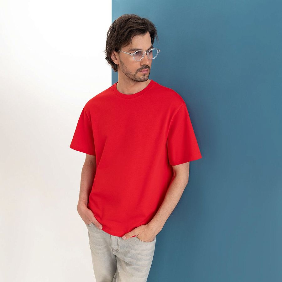 Футболка унисекс RUST NEO, 240 гр., голубой, размер XS/S под нанесение