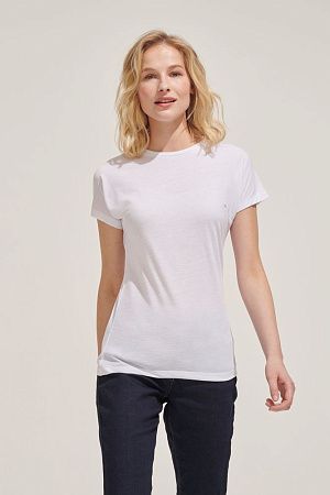 Футболка женская для сублимации Magma Women, белая, размер XL