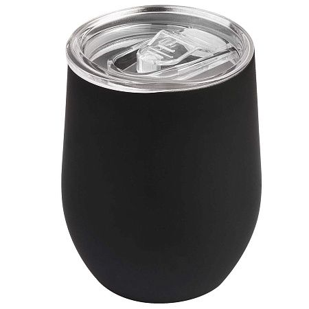 Термокружка (кофер) STEP SOFT 370мл Черная 6300.08