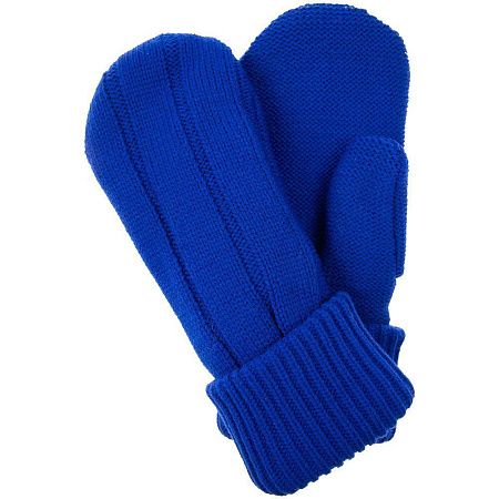 Варежки Knit Beat, синие, размер L/XL