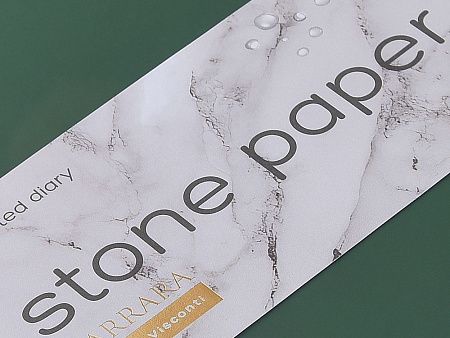 Ежедневник с каменной бумагой недатированный А5 «Carrara»