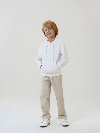 Худи детское Kirenga Kids 2.0, белое, размер 14 лет (154-164 см)