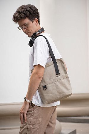 Шоппер Superbag ZIP, с двумя карманами и молнией