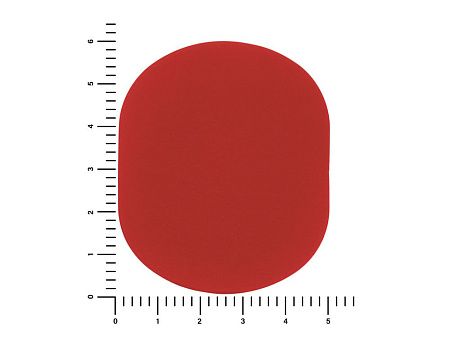 Патч «Овал», soft-touch