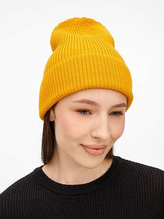 Шапка Nobilis Mono, желтая (медовая)