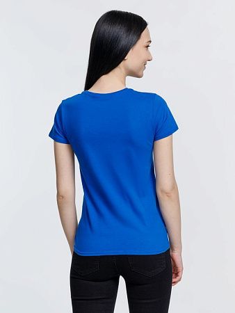 Футболка женская Crusader Women, ярко-синяя, размер L