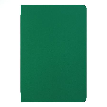 Ежедневник Flexy Velours de soie  А5, зеленый, недатированный, в гибкой обложке