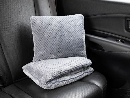 Плед-подушка Dreamscape, серый