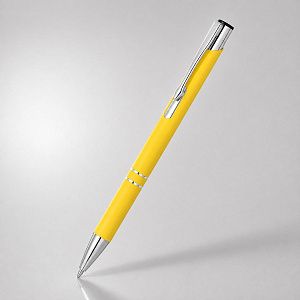Ручка металлическая шариковая «C1» soft-touch