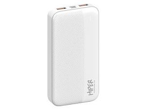 Портативный внешний аккумулятор «SM», 20000 mAh, цвет: белый