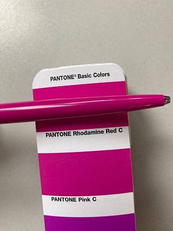 Ручка шариковая, пластиковая, BEST TOP NEW, розовая