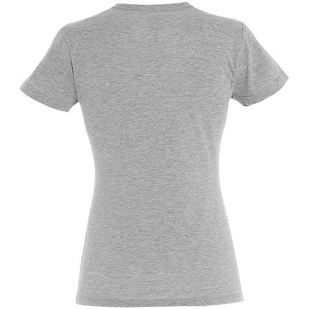 Футболка женская Miss 150, серый меланж, размер XXL