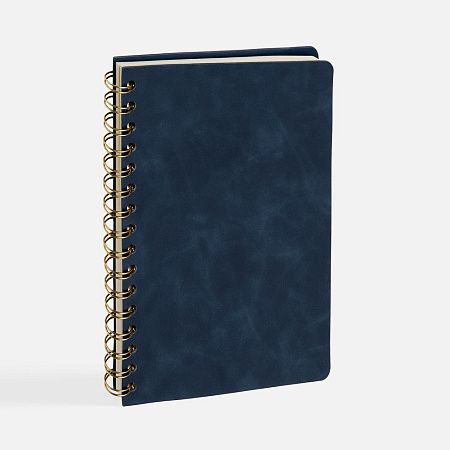 Ежедневник Spiral, недатированный, синий