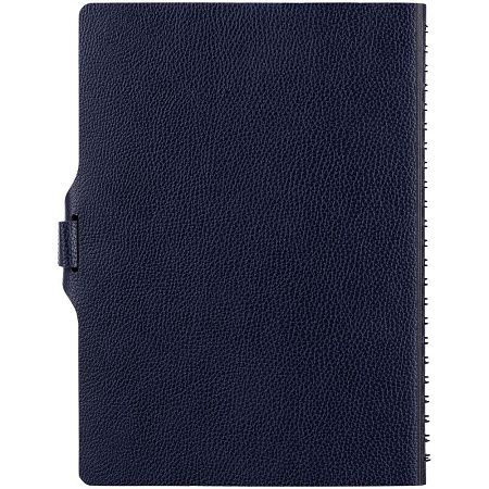 Ежедневник Strep Front на заказ, недатированный, темно-синий