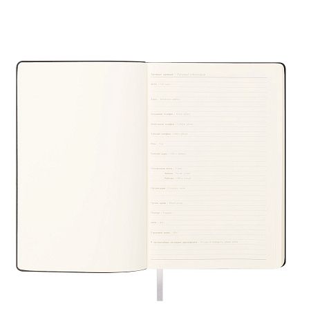 Ежедневник Velvet City недатированный, белый  (без упаковки, без стикера)