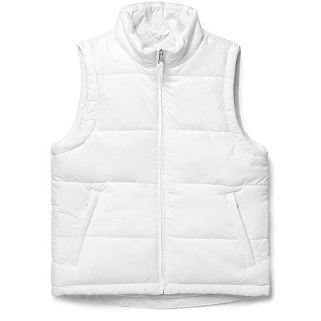 Жилет детский Kama Kids, белый, размер 8 лет (118-128 см)