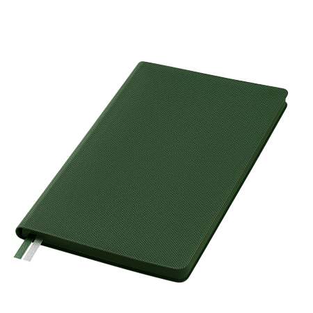 Ежедневник Rain недатированный, зеленый