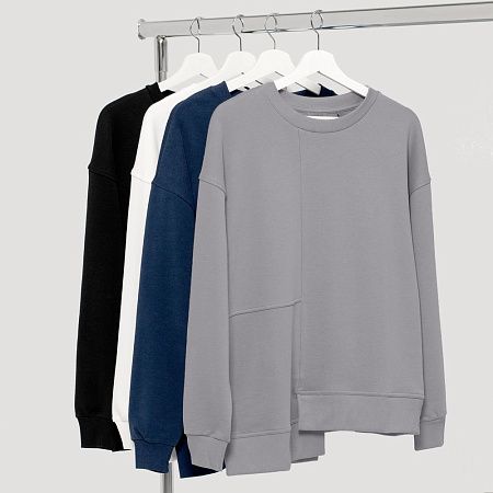 Свитшот Neofit, светло-серый, размер XL/2XL