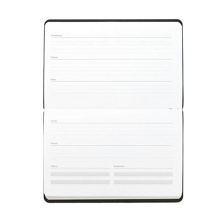 Еженедельник Weekly, недатированный, синий