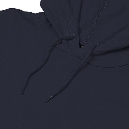 Толстовка с капюшоном унисекс Hoodie, темно-синяя, размер 4XL