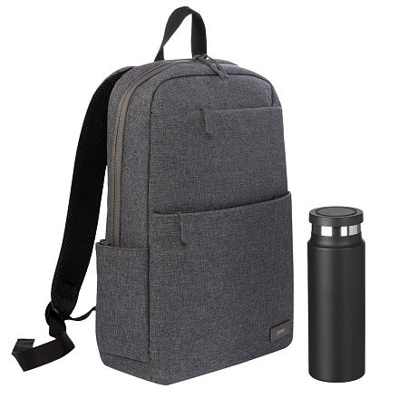 Подарочный набор Forst, Allegra, черный (рюкзак, термобутылка)