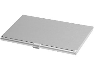 Визитница «Shanghai», цвет: серебристый