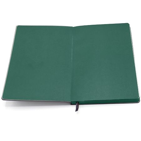 Ежедневник A5 недатированный Carisma в мягком переплёте, зеленый