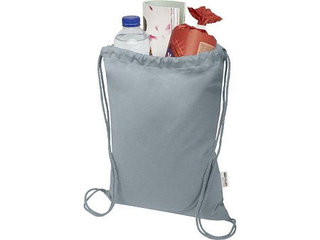 Рюкзак-мешок «Орегон Блэнд» из переработанного хлопка 140 г/м2