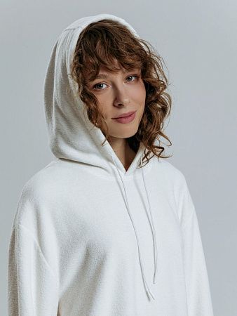 Худи унисекс Prima Vista, белое, размер M