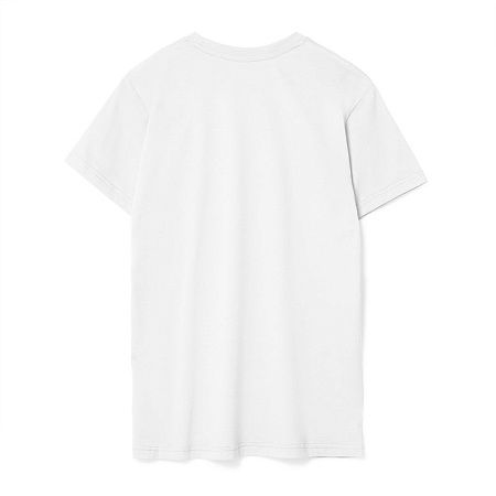 Футболка унисекс T-Bolka 160, белая (теплый оттенок), размер XS