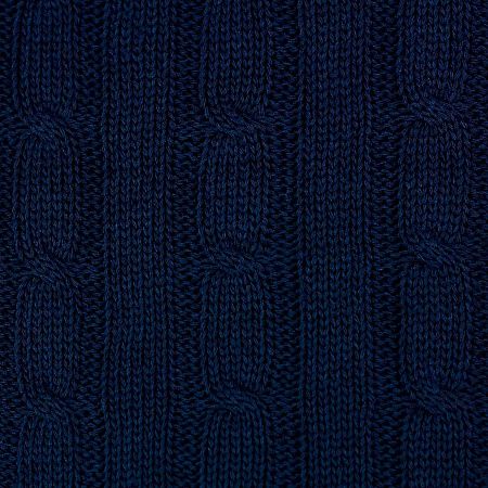Плед Fado вязаный, синий (без подарочной коробки)