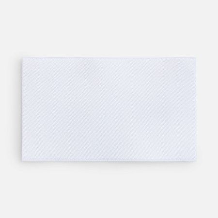 Лейбл тканевый Epsilon, M, белый