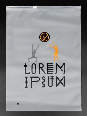 Пакет Zip Lock, L, белый
