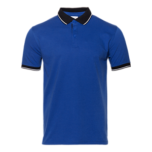 Рубашка поло мужская STAN с контрастными деталями хлопок/полиэстер 185, 04С под нанесение