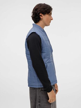 Жилет унисекс Warmbridge, синий (джинс), размер 4XL