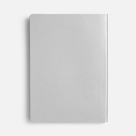 Блокнот Flex Shall ver.2, серебристый