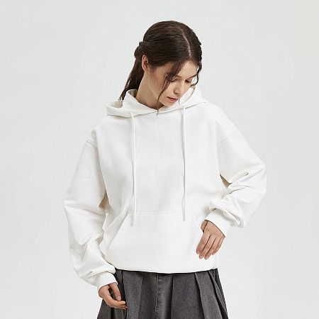 Худи релакс унисекс ADVENTURE, белый