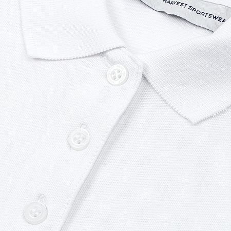 Рубашка поло женская Sunset, белая, размер XXL