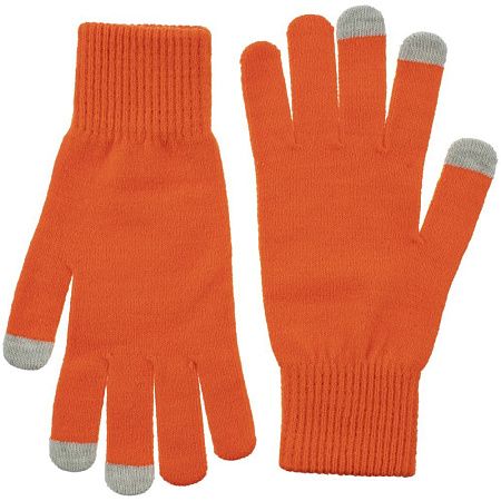 Перчатки сенсорные Urban Flow, оранжевые, размер L/XL