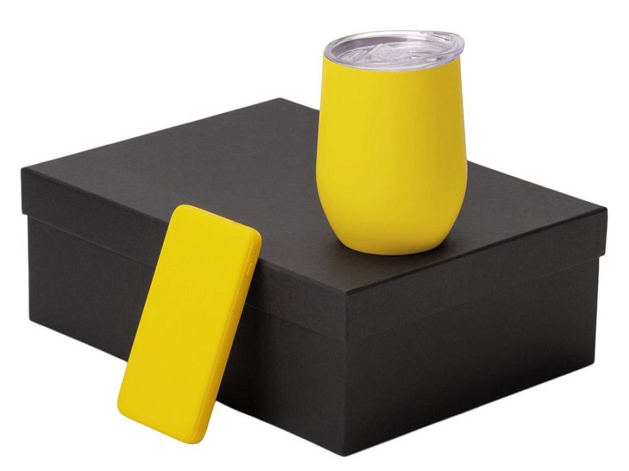 Подарочный набор «COLOR IT» с термокружкой и повербанком