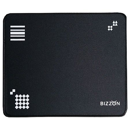 Коврик для мыши GLIDE S, 26*21*0,3см, прошитый край, черный