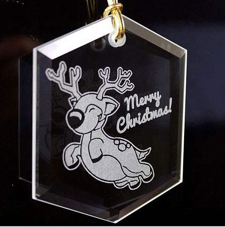 Подвески-украшения Vitre, стеклянные