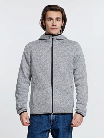 Куртка с капюшоном унисекс Gotland, серая, размер S