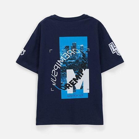 Футболка унисекс Durington, темно-синяя, размер 3XL/4XL