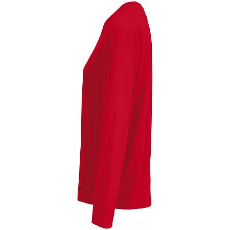 Футболка с длинным рукавом женская Monarch Women, красная, размер L