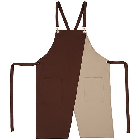 Фартук Picante, коричневый с бежевым
