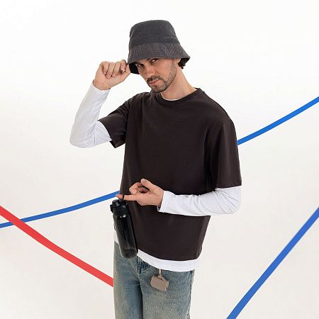 Футболка унисекс RUST NEO, 240 гр., коричневый