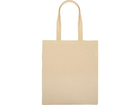 Сумка для шопинга «Twin» двухцветная из хлопка, 180 г/м2