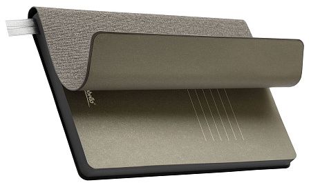 Подарочный набор "Нуар": термос с индикатором, капучинатор, кофе зерновой