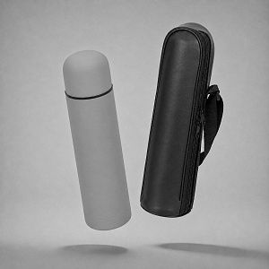 Термос «Ямал Soft Touch» с чехлом